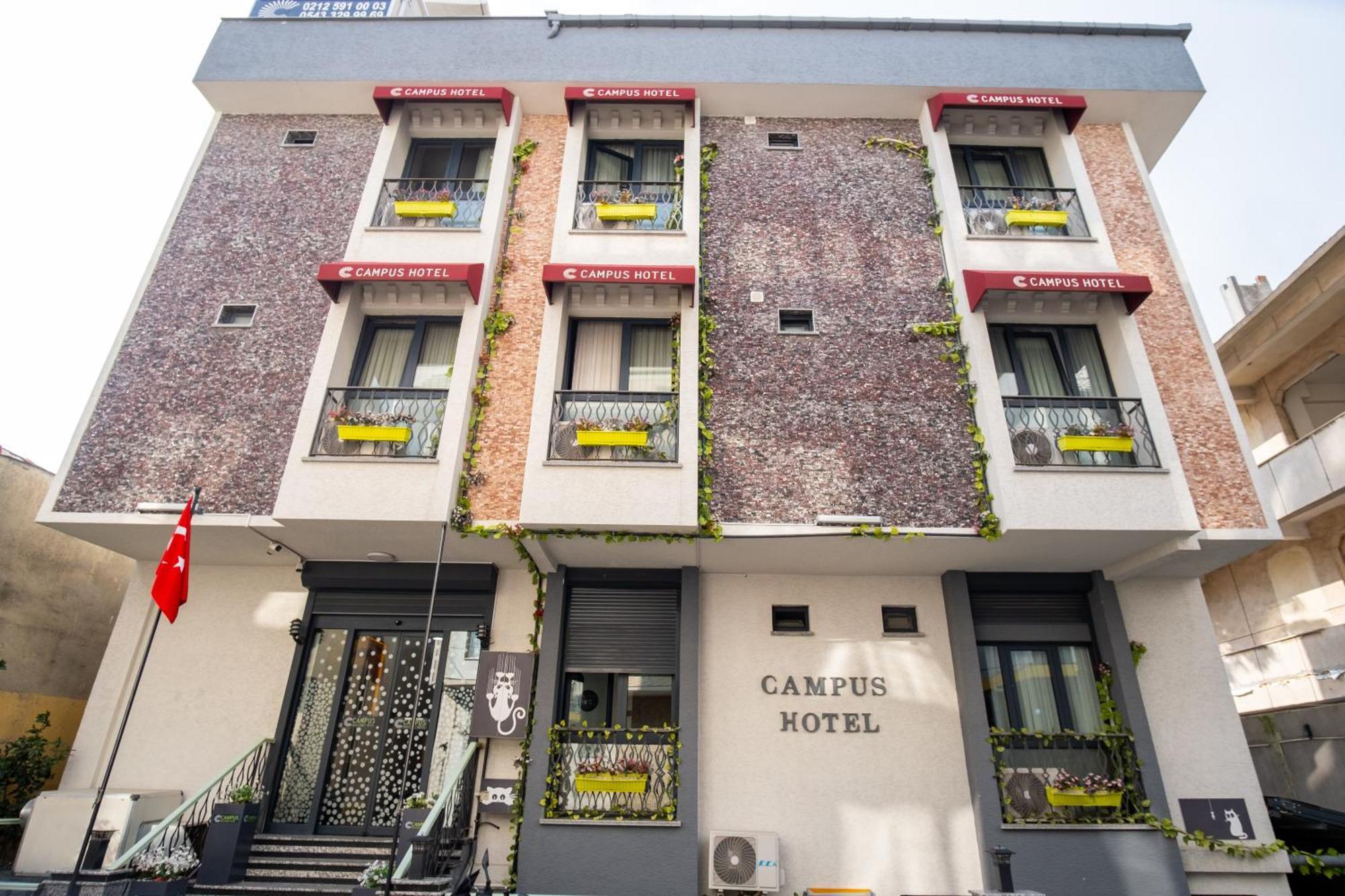 Campus Boutique Hotel Istanboel Buitenkant foto