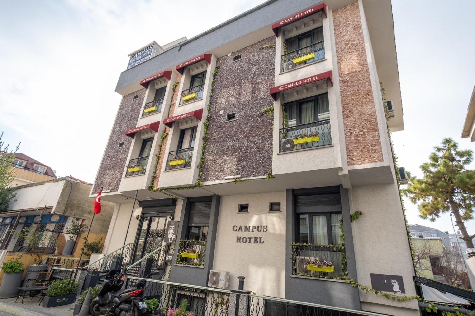 Campus Boutique Hotel Istanboel Buitenkant foto